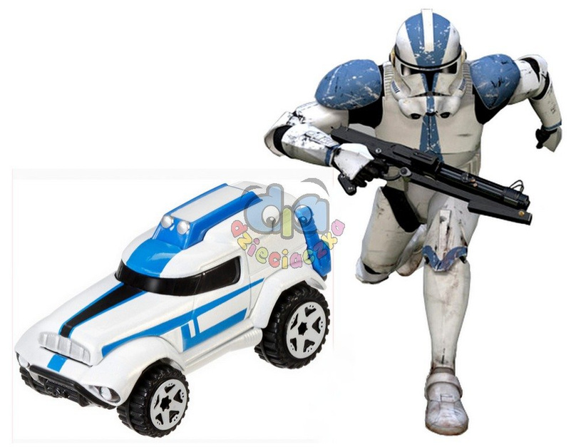 HOT WHEELS STAR WARS  resorak samochody bohaterowie CLONE TROOPER