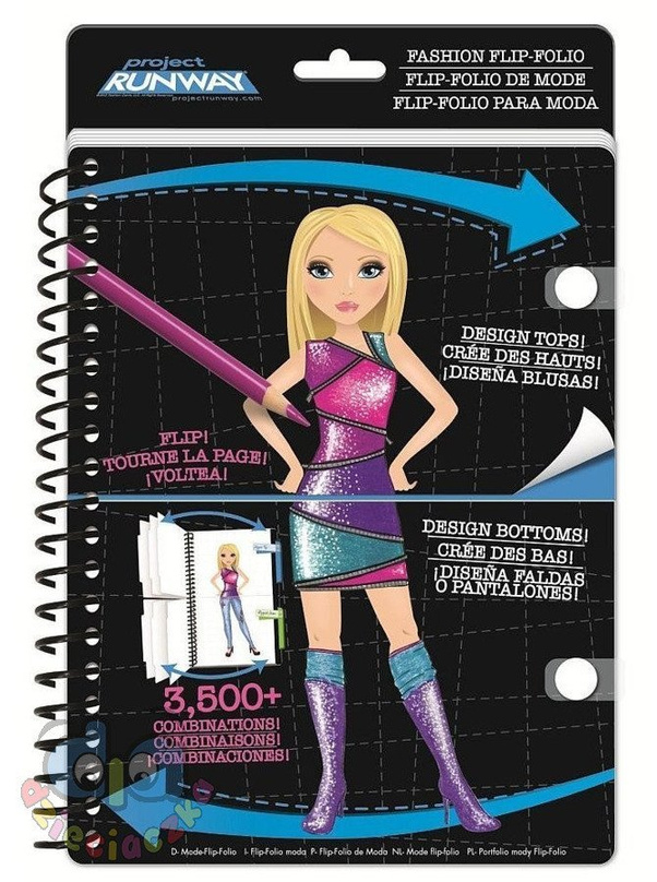 Szkicownik flip-folio Project Runway 78741