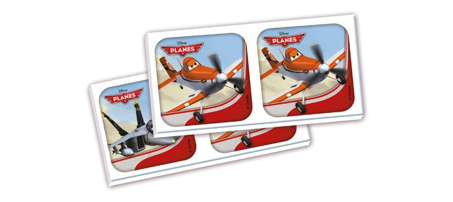 CLEMENTONI SUPER KIT PLANES 08204 memo domino +2x puzzle