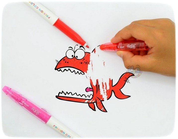 MARKERY WYMAZYWALNE PILOT FRIXION COLORS 6 SZT