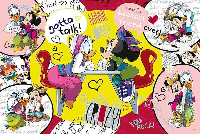 Puzzle 260el Najlepsze przyjaciółki Minnie TREFL 13159