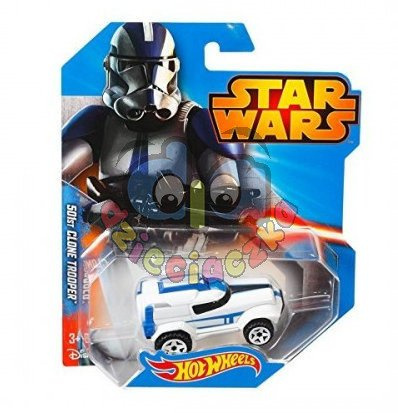 HOT WHEELS STAR WARS  resorak samochody bohaterowie CLONE TROOPER