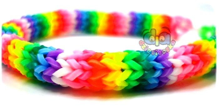 ZESTAW SUPER BANDS Z KROSNEM 900 szt. KIDEA