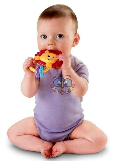 FISHER PRICE Lew lub Słonik  Gryzak  W5895/96