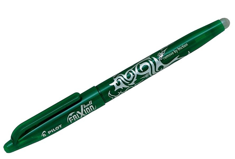 PIÓRO KULKOWE ZIELONY CIEMNY FRIXION PILOT