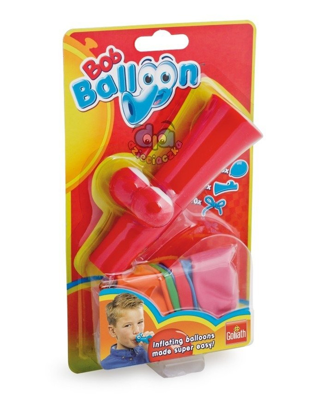Goliath Bob Balloon magic inflator 31389 +10 baloników