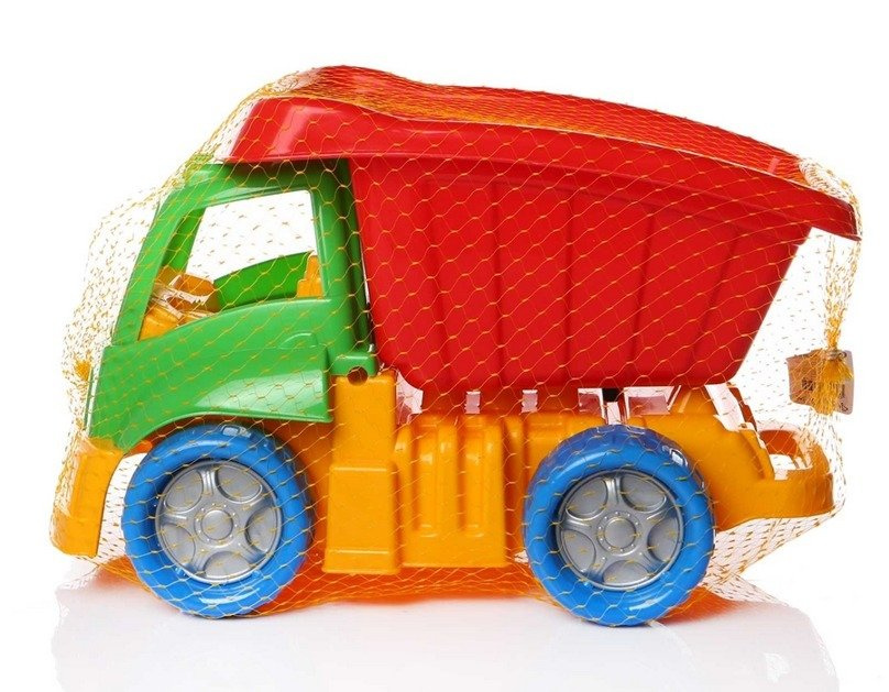 AUTO CIĘŻARÓWKA WYWROTKA KOLOROWA 55 cm