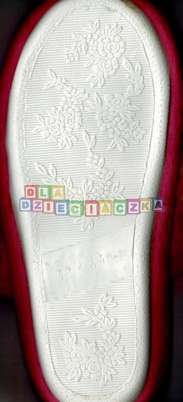KAPCIE DOMOWE MINNIE  GLAMOUR rozm. 34/35