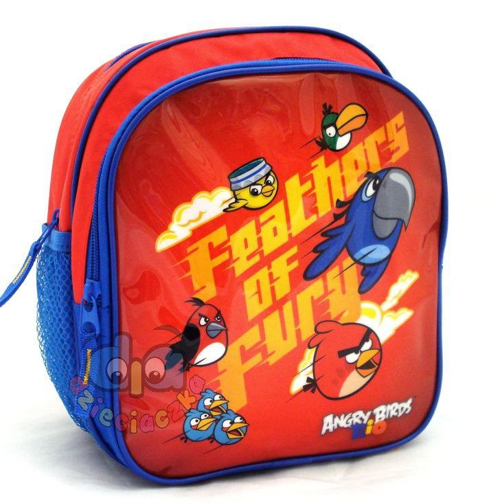 Plecak dla przedszkolaka Angry Birds Czerwony ABL-309
