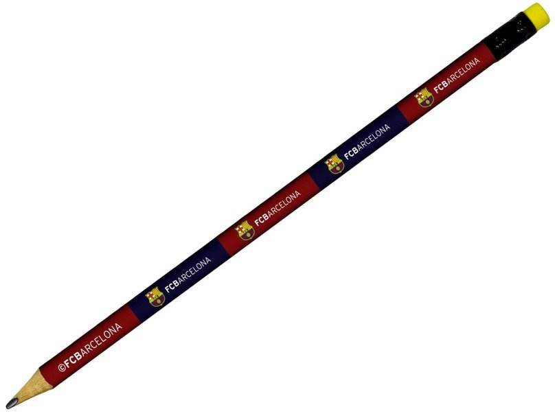 OŁÓWEK TRÓJKĄTNY FC BARCELONA BARCA FAN - 1 szt