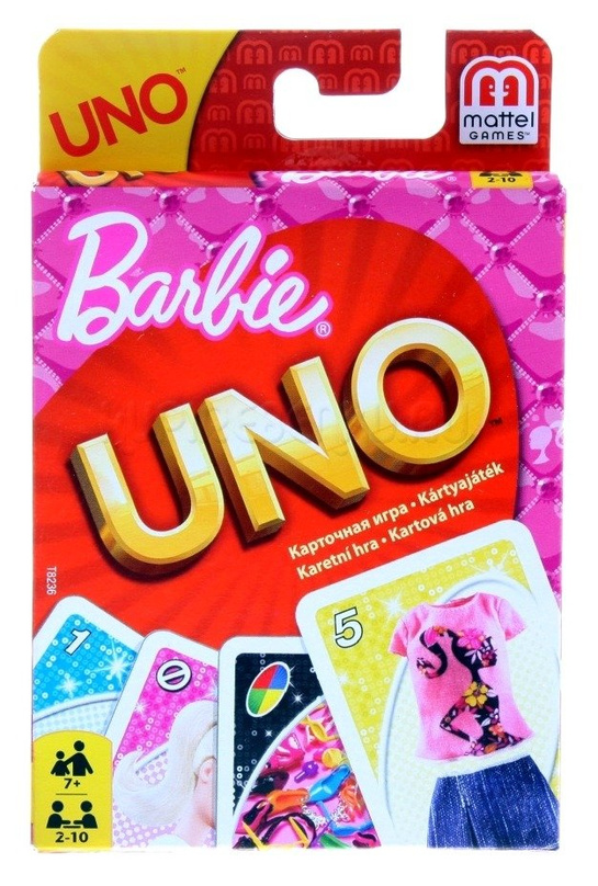 Gra UNO - Barbie