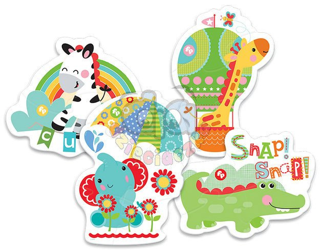 TREFL puzzle BABY CLASSIC - RAINBOW FOREST FISHER PRICE 36058