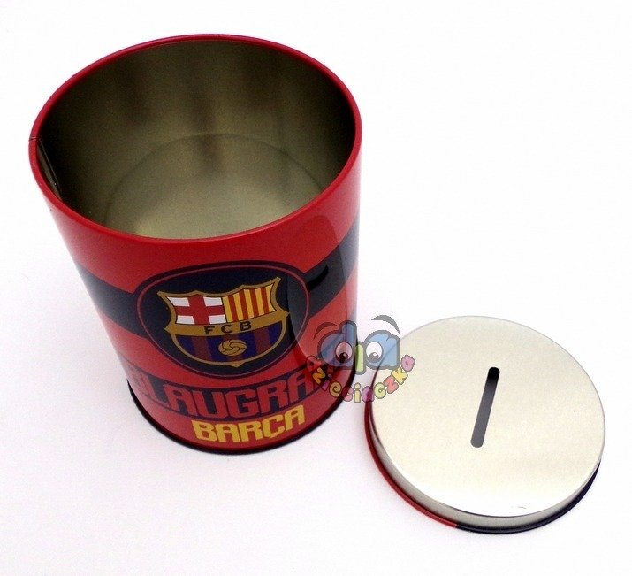 METALOWA SKARBONKA FC BARCELONA BARCA FAN