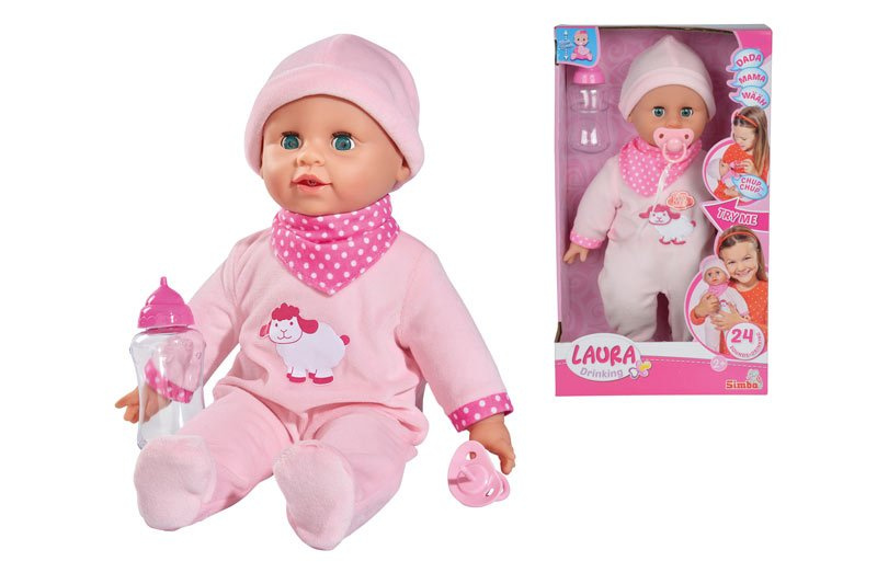 SIMBA Lalka Laura z Buteleczką 38 cm.
