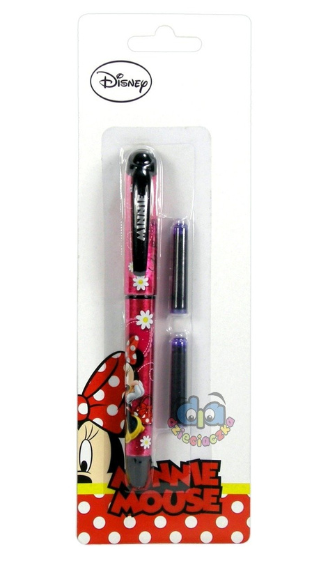 Pióro wieczne Minnie Mouse 11 na blistrze + 2 naboje
