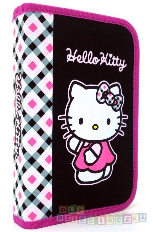 Piórnik z wyposażeniem 1-klapkowy Hello Kitty 34