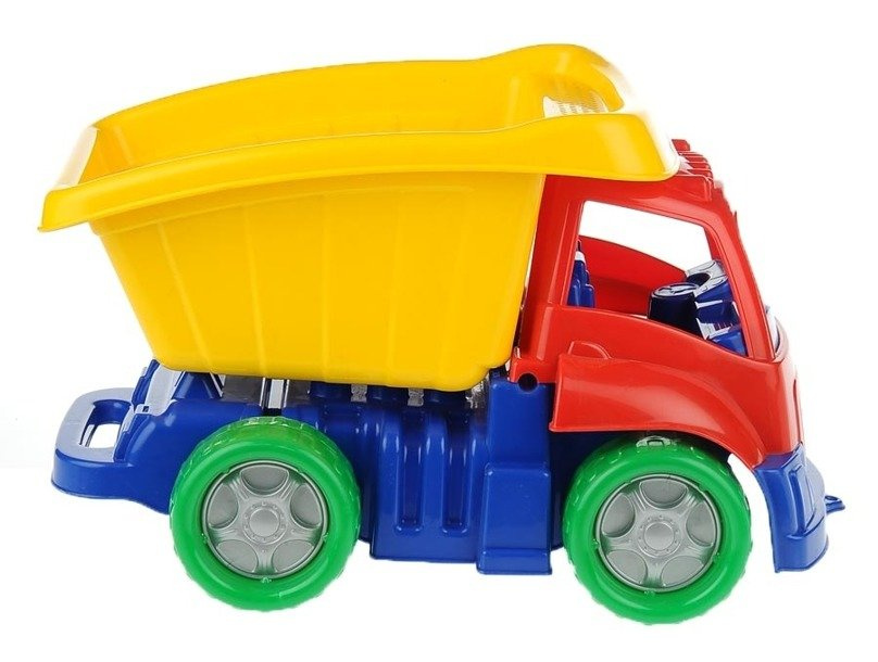 AUTO CIĘŻARÓWKA WYWROTKA KOLOROWA 55 cm