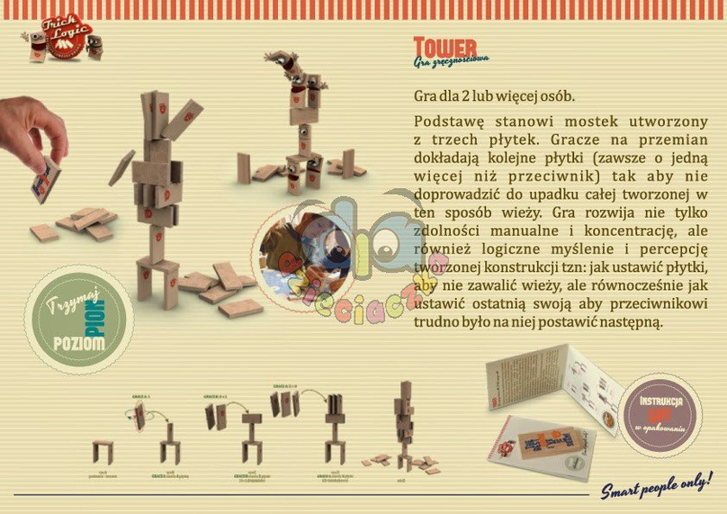 TRICK LOGIC Zestaw płytek TLC 100 szt. szara mięta