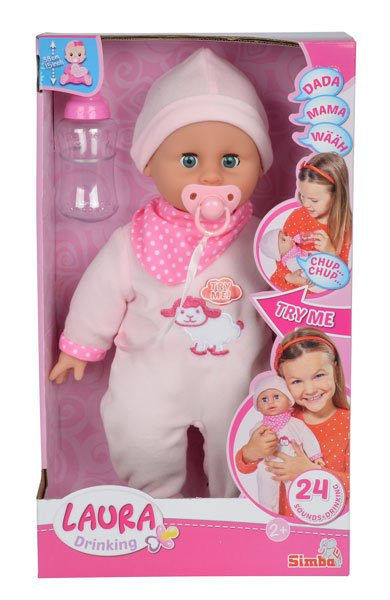 SIMBA Lalka Laura z Buteleczką 38 cm.
