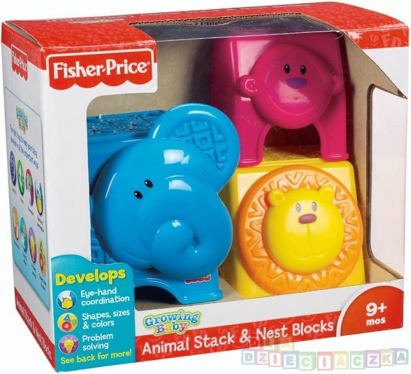 Klocki Zwierzaczki FISHER PRICE W3114