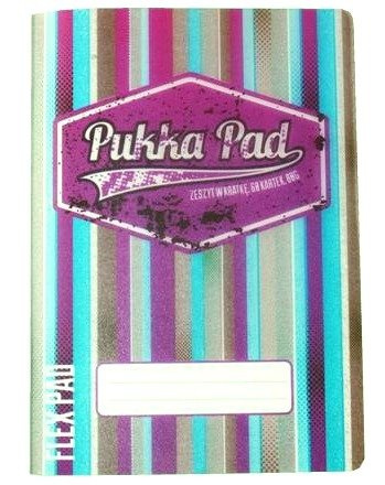 Zeszyt A5 Flex americano pink Pukka Pad kratka 60k