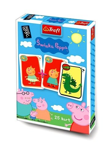 TREFL karty PIOTRUŚ - ŚWINKA PEPPA 08277