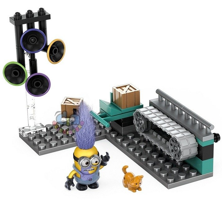 Minionki  zestaw PACZKOMANIA lub WSTRZĄSOFOTEL  Mega Bloks DMV29