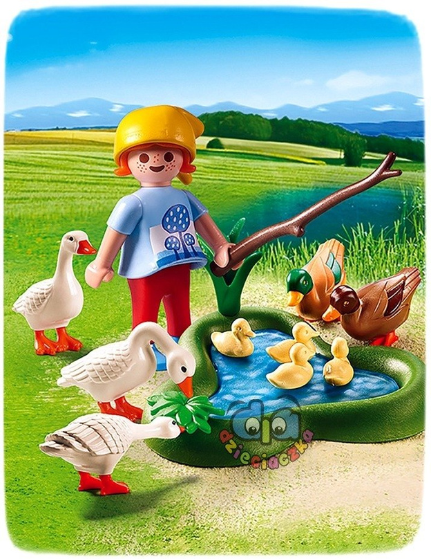 PLAYMOBIL 6141 Kaczki i Gęsi Przy Stawie