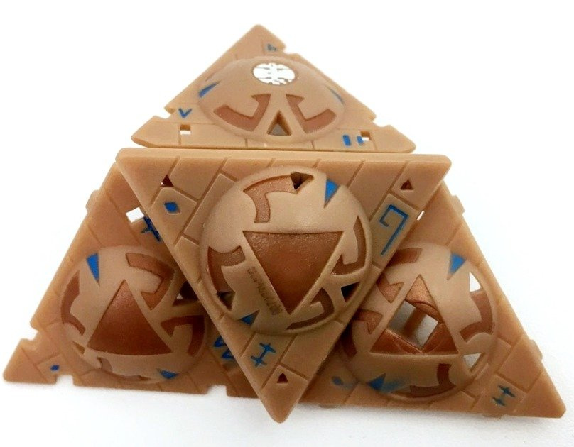 BAKUGAN PUŁAPKA trap TRIAD SPHINX BROWN + karty