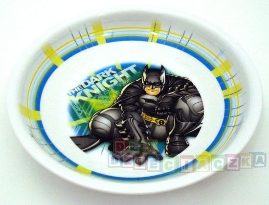 PROMOCJA!!!  ZESTAW NACZYŃ BATMAN dla chłopczyka "RYCERZ CIEMNOŚCI"