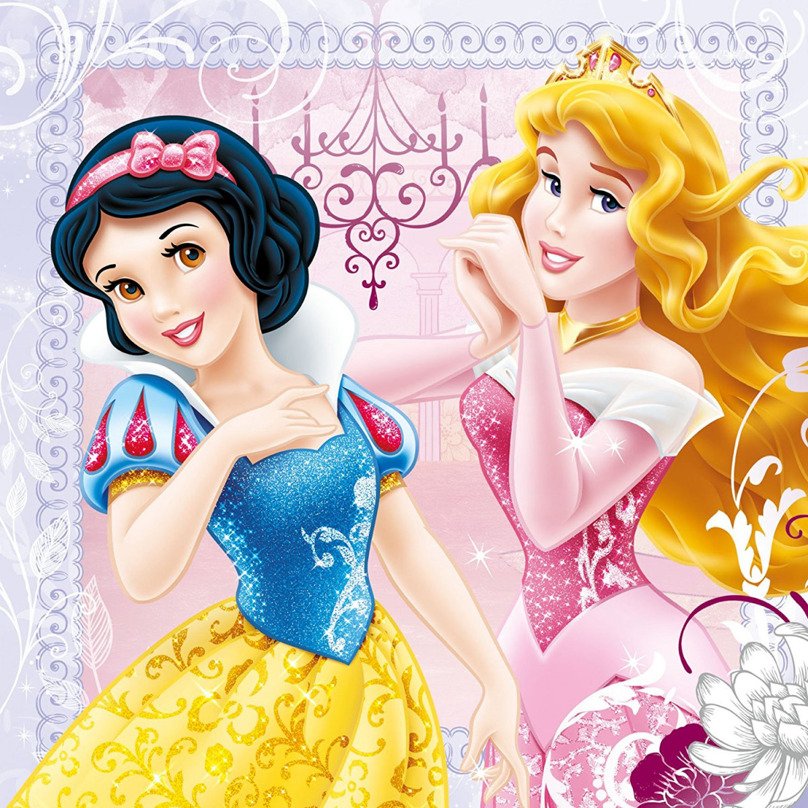 Puzzle 3w1 KSIĘŻNICZKI Disney'a 